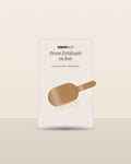 Brosse Exfoliante en Bois Vannucci, brosse en bois sur fond clair
