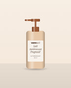 Lait Autobronzant Progressif Vannucci, flacon pompe sur fond clair