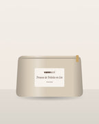 Trousse de Toilette en Lin Vannucci, trousse sur fond clair